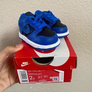 Toddler Dunk low hyper cobalt